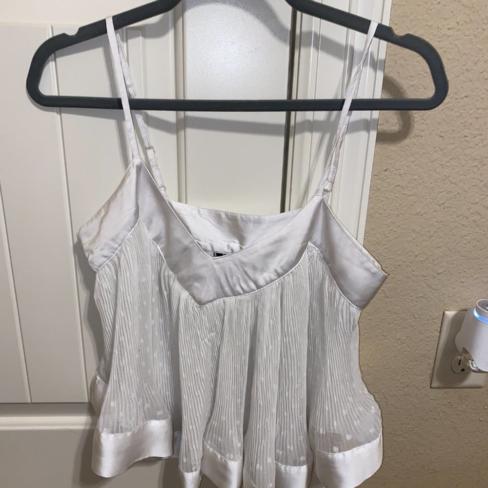 White Zara Tank Top